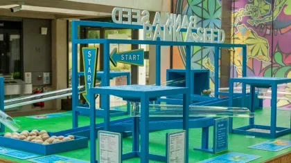 Nature Heroes: Bank a Seed Bank a seed activity in the Millennium Seed Bank