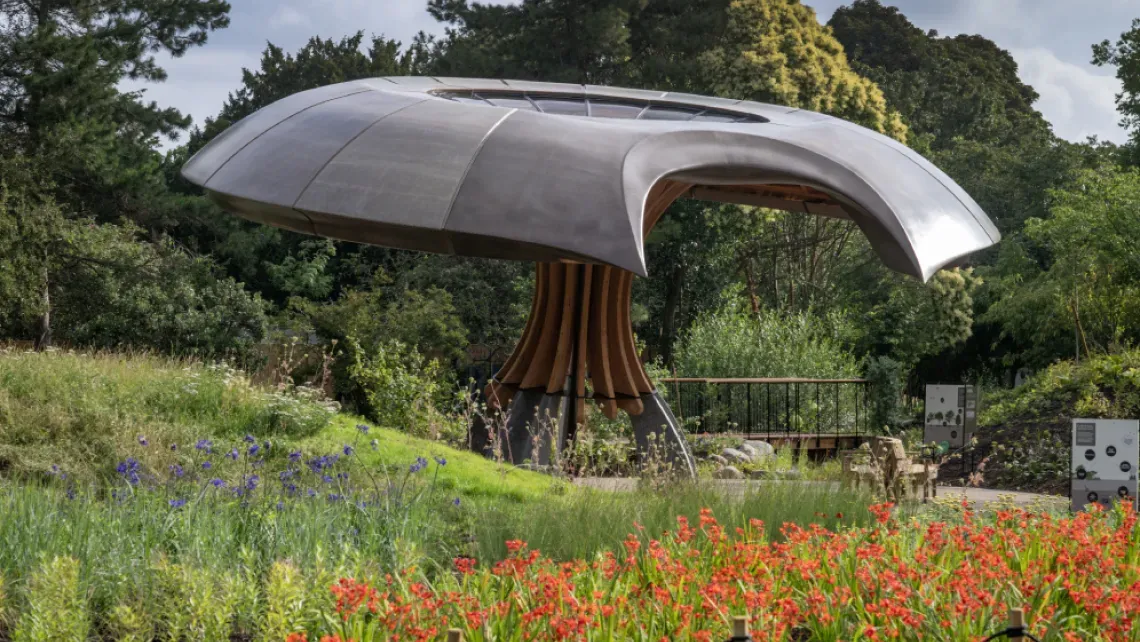 The new Carbon Garden at Kew Gardens. Jeff Eden © RBG Kew