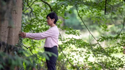 Forest bathing at Kew Forest bathing at Kew