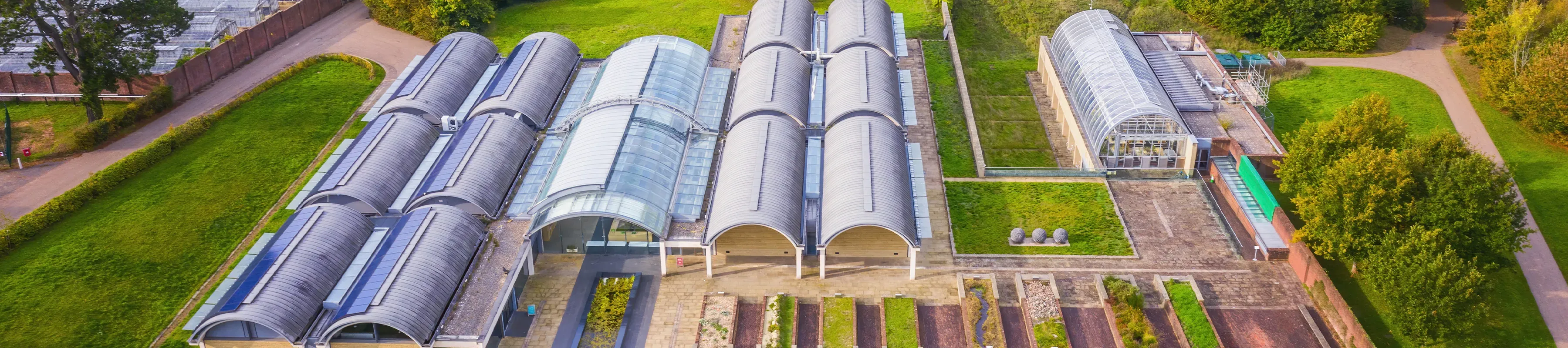 Wakehurst MSB, Visual Air © RBG Kew The Millennium Seed bank buildings at Wakehurst