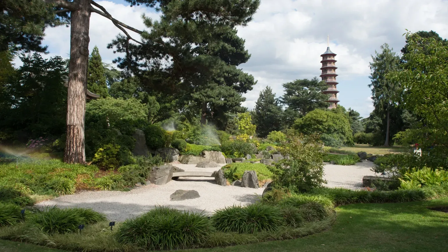Great Pagoda, RBG Kew A view of the Great Pagoda from the Japanese landscape at Kew